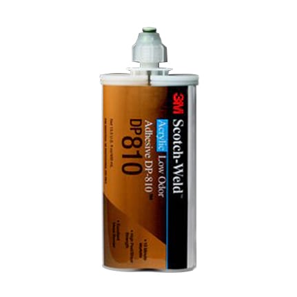 3M Scotch-Weld DP810 低氣味 丙烯酸粘合劑 Tan 200 mL 雙組份卡筒裝